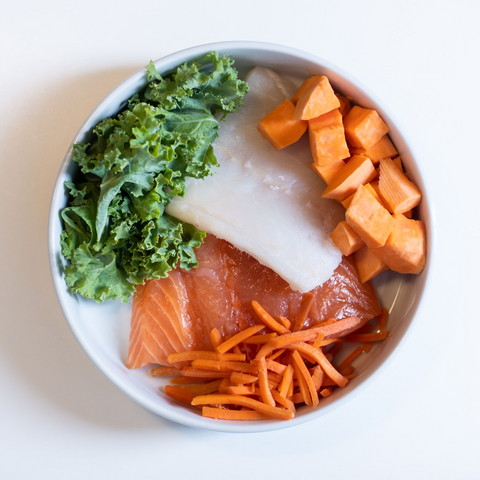 Kafka's Organic Ocean Fish Feast Dog Meal Ingredients